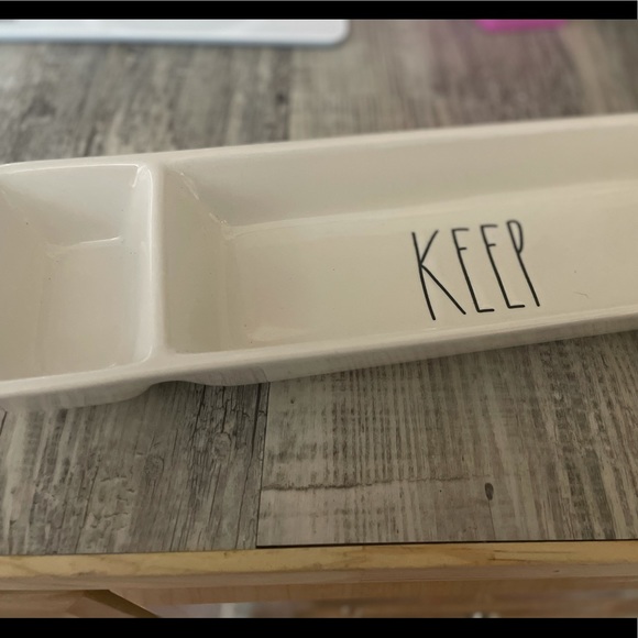 Rae Dunn “Keep” trinket tray - Picture 2 of 3